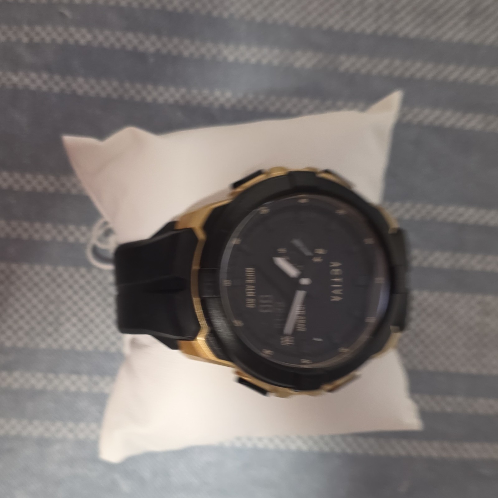 Activa Multi Func Men’s Analog-Digital Quartz Watch Alarm Dual Time Box WR 5BAR