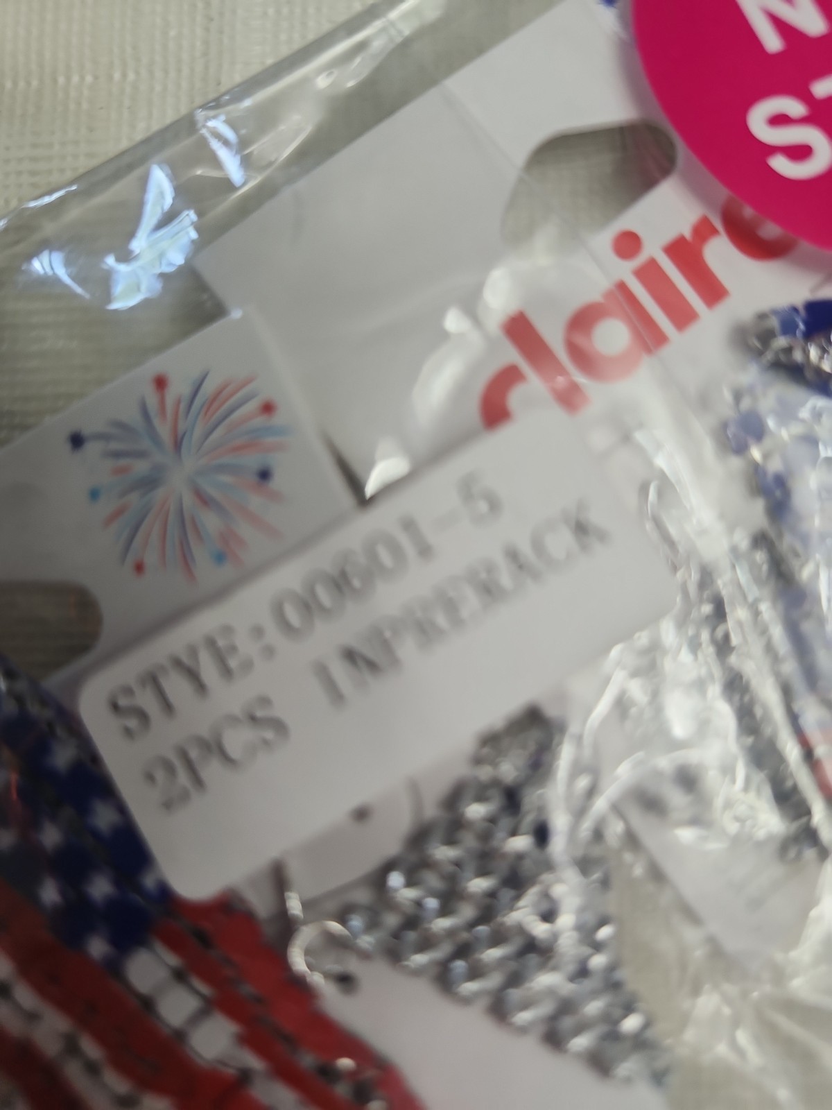 Claire’s Earrings Pierced. LOT OF 18. Fourth Of July Theme.