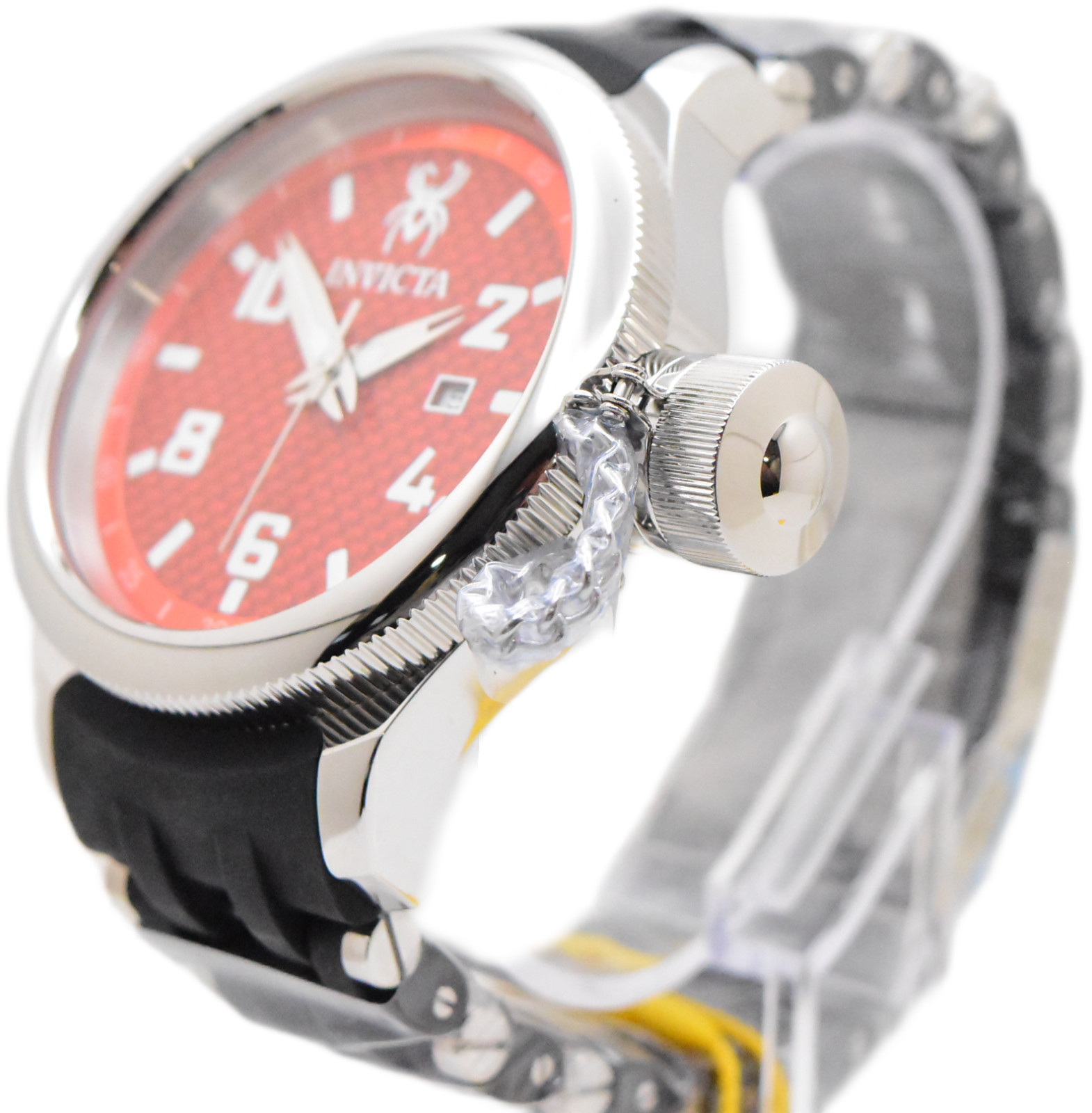 Invicta Russian Diver Sea Spider Men’s 52mm Orange Dial Swiss Quartz Watch 36978