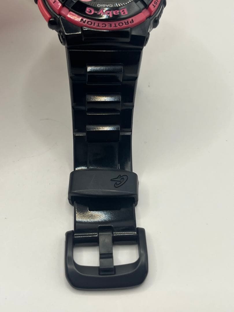 CASIO Baby-G BGD-120, reverse LCD display, battery replaced, excellent condition