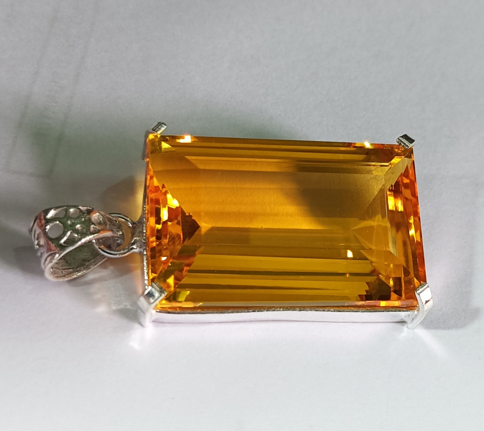 Certified Natural 100 Ct Brazilian Emerald Yellow Topaz Pendant Loose Gemstone