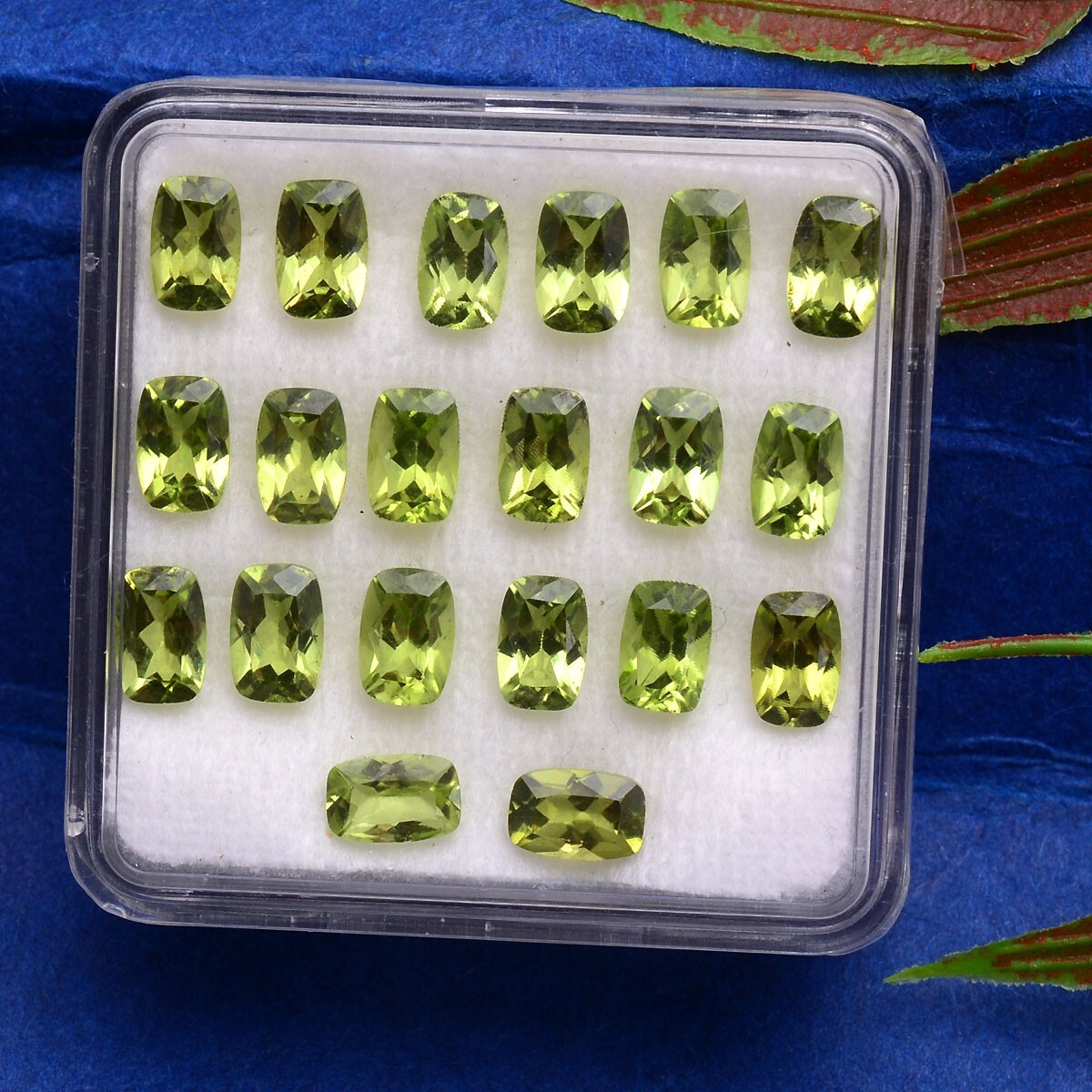 20 Pcs VVS Natural Peridot 6mm*4mm Calibrated Ravishing Color Lustrous Gemstones