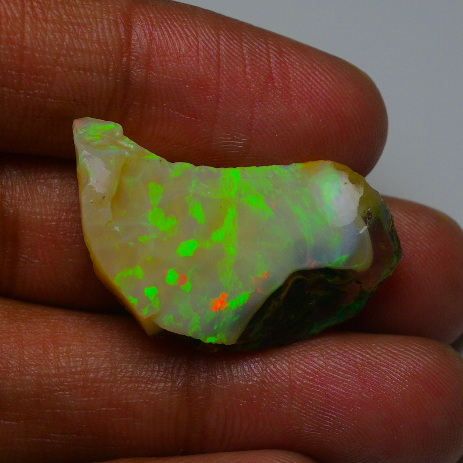 Opal Rough 20.00 Ct Natural Ethiopian Raw, Crystal Opal Specimen, Opal Gemstone