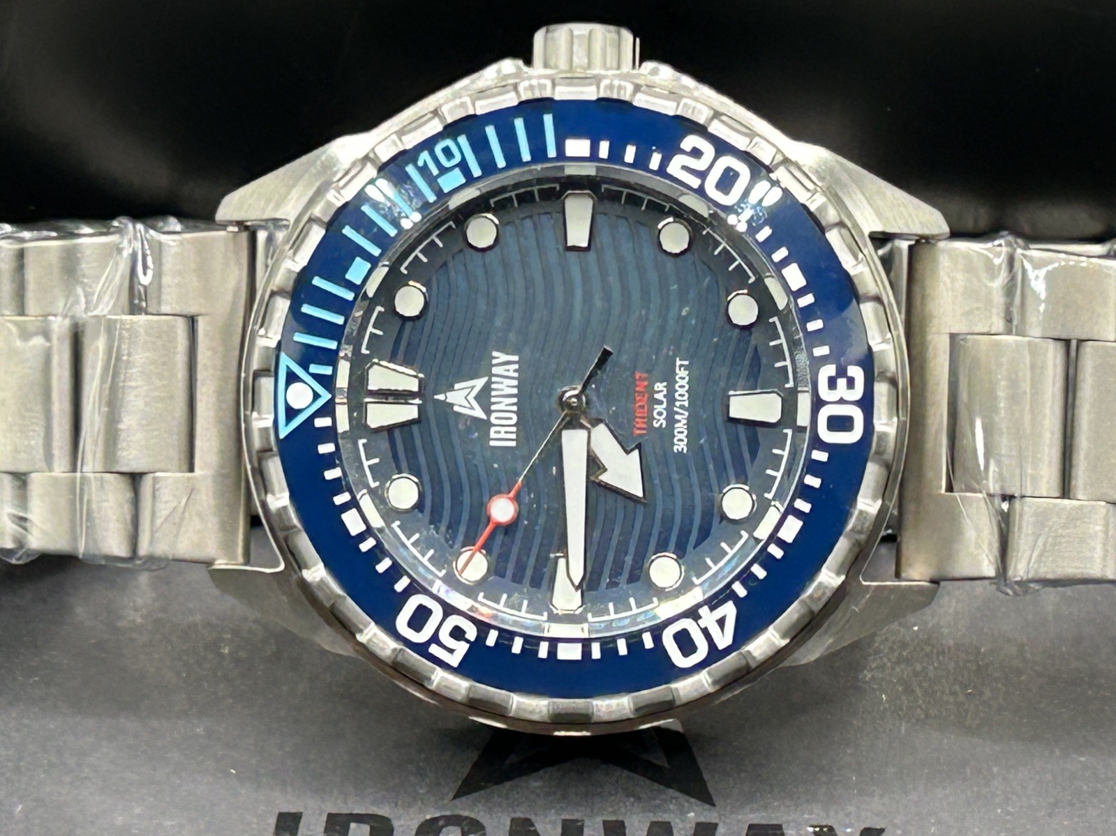 Ironway Trident 300 Solar Powered 30ATM Dive Watch