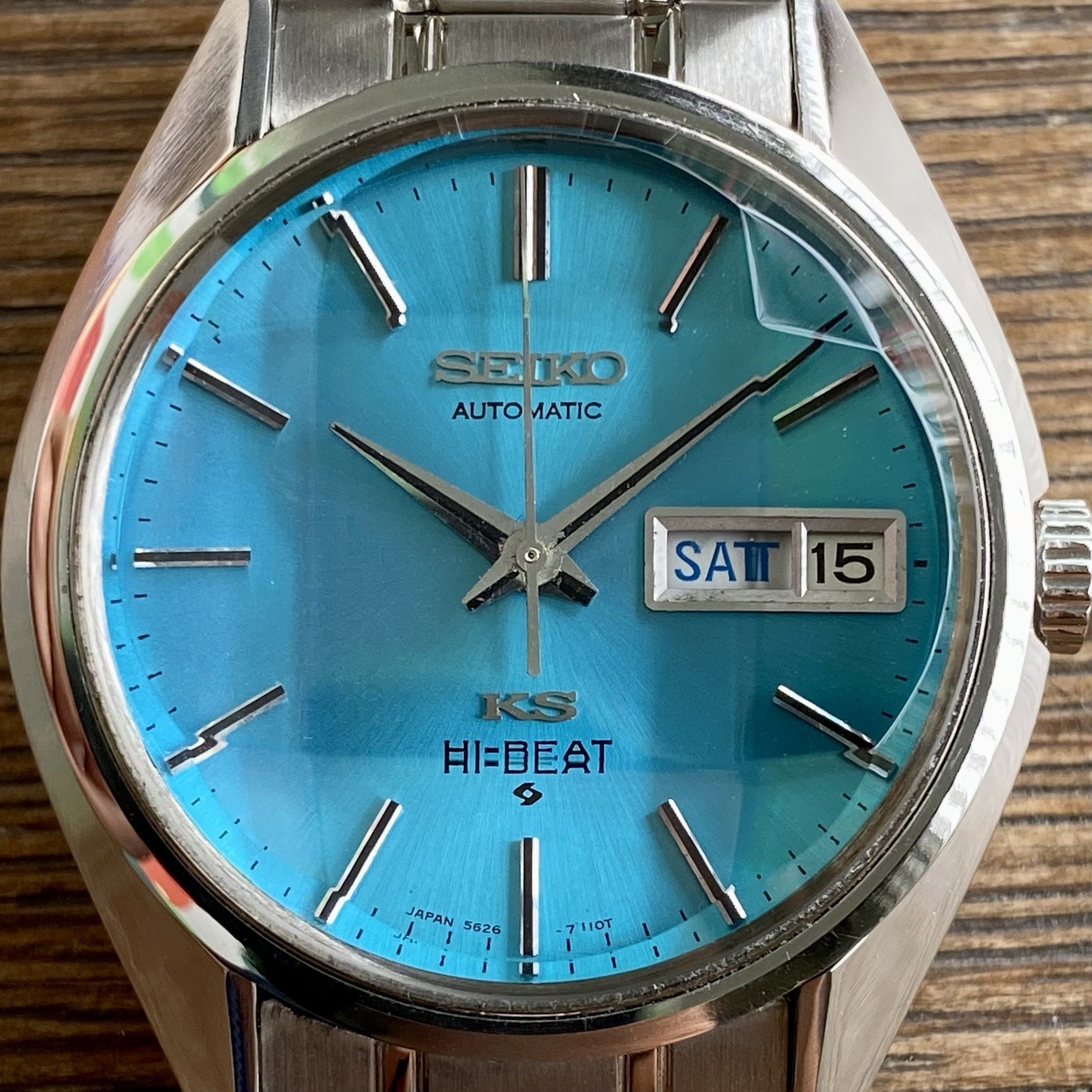 Rare King Seiko Grammar Of Design w/ Caseback – Vintage 73 KS 5626-7113 Serviced