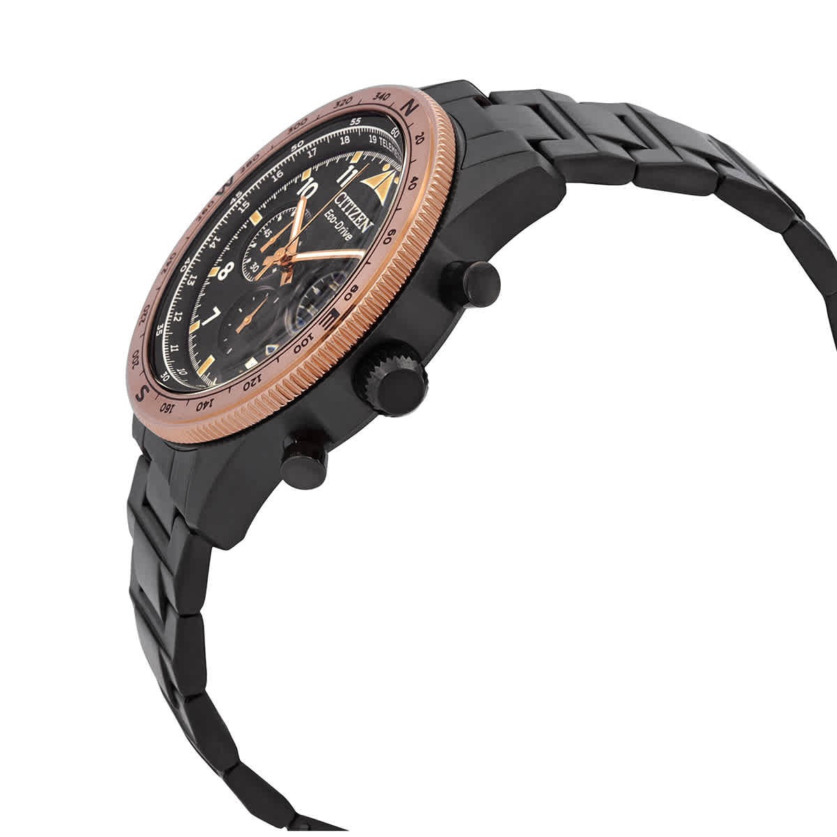 Citizen Chronograph Eco-Drive Black Dial Men’s Watch CA4556-89E