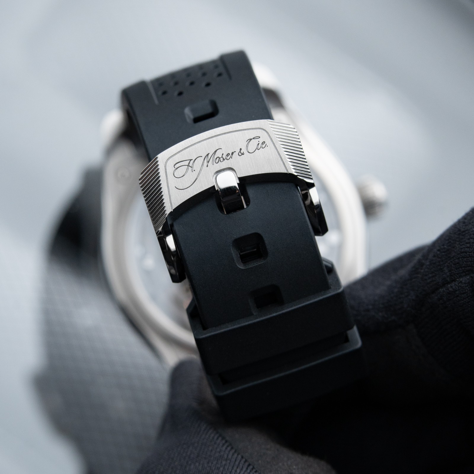 H.Moser & Cie. Pioneer Centre Seconds CLEAN 2026 Cosmic Green Steel 40mm Watch