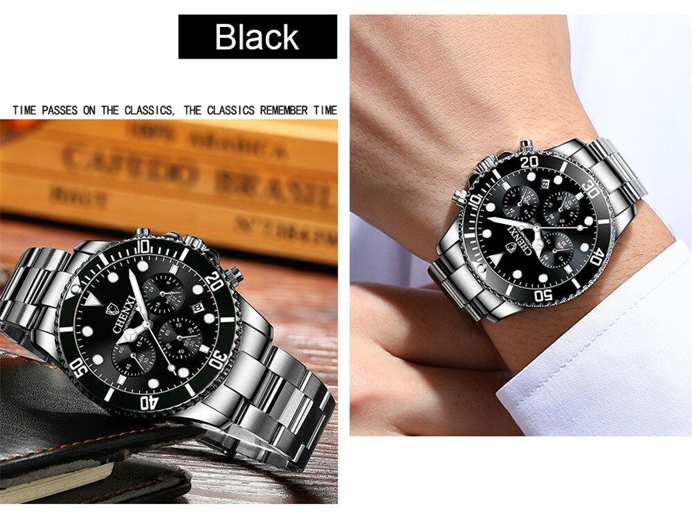 CHENXI Men Quartz Watch Casual Business Male Wristwatch Chronograph Date Watches