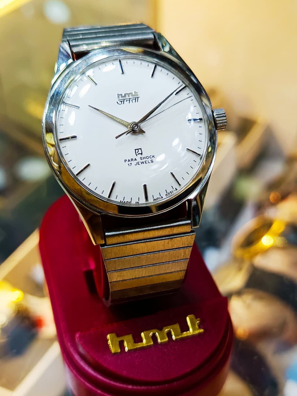 Hmt Janata Nos Original 17 Jewel’s vintage watch For Mens