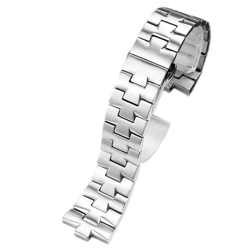 7 8 8.5mm Stainless Steel Watch Band Strap For Vacheron Constantin 47040 Bracket
