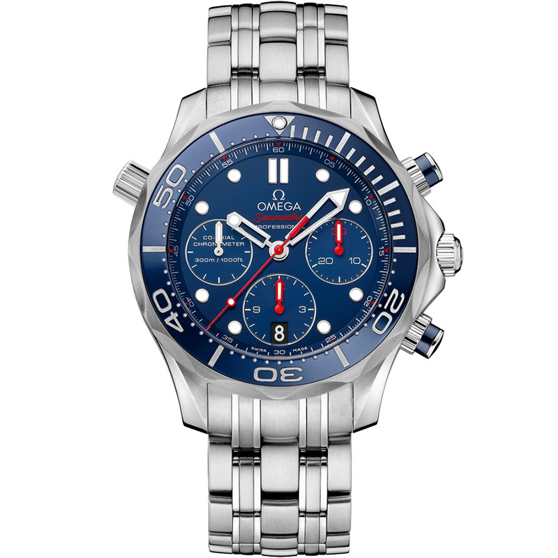 OMEGA SEAMASTER DIVER 300M 41.5 mm, steel on steel