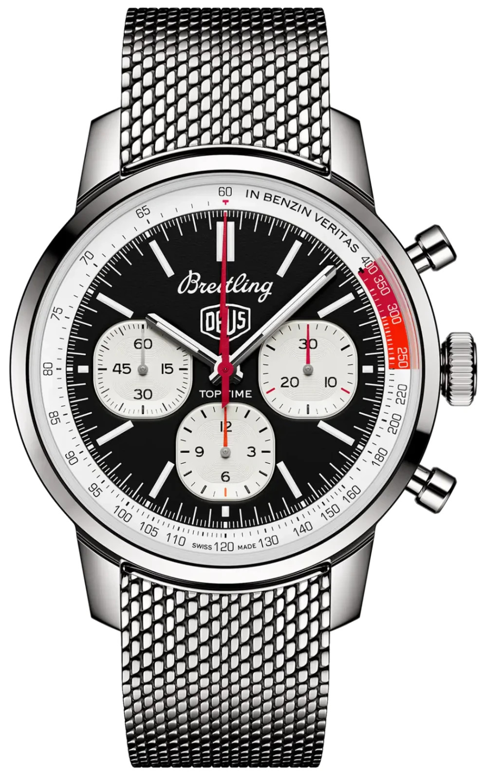 Breitling Top Time B01 Deus Black Dial Automatic 41mm Men’s Watch AB01765A1B1A1