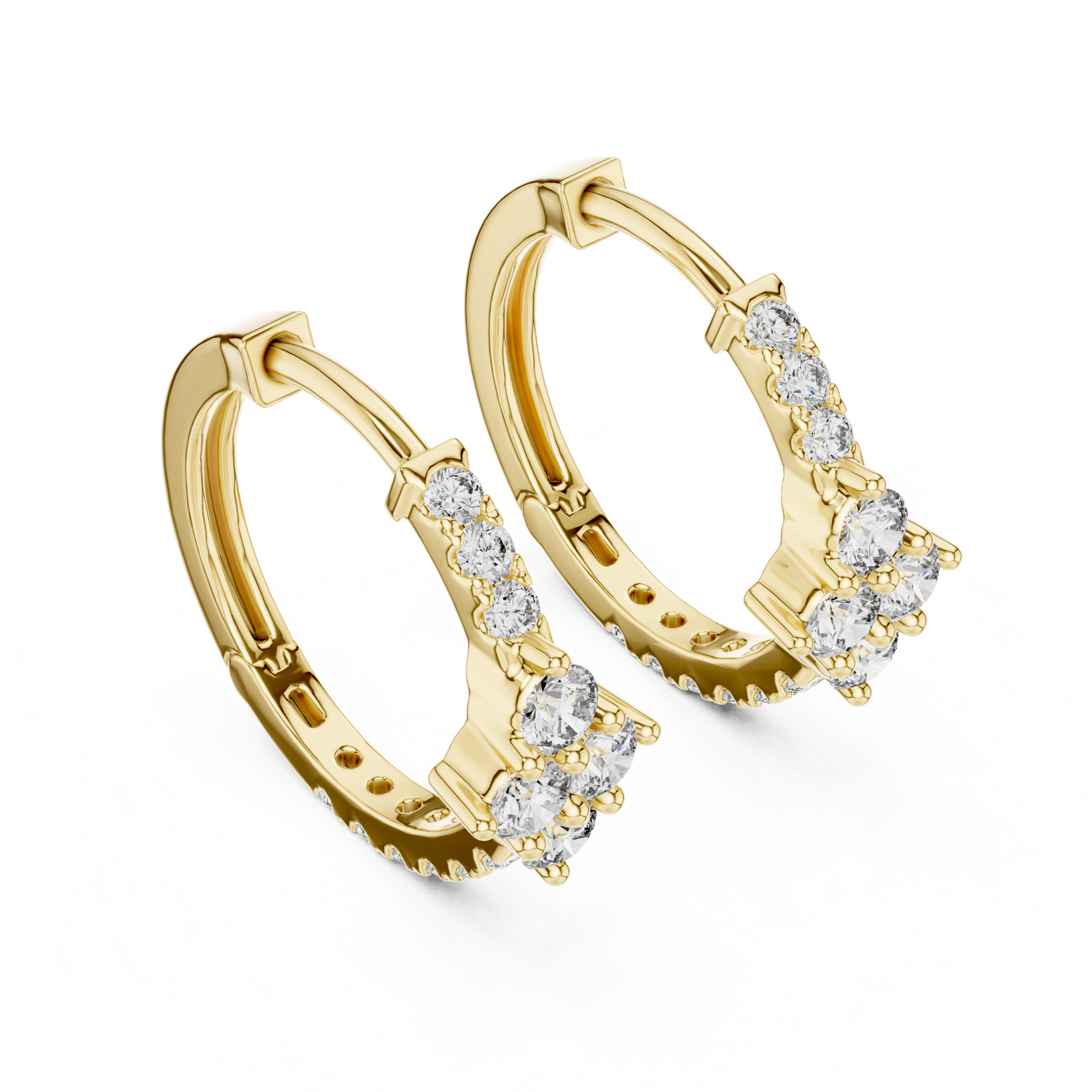 30+ Earrings Gold CAD Files Bundle | 3DM STL Jewelry Designs Pack ER-2