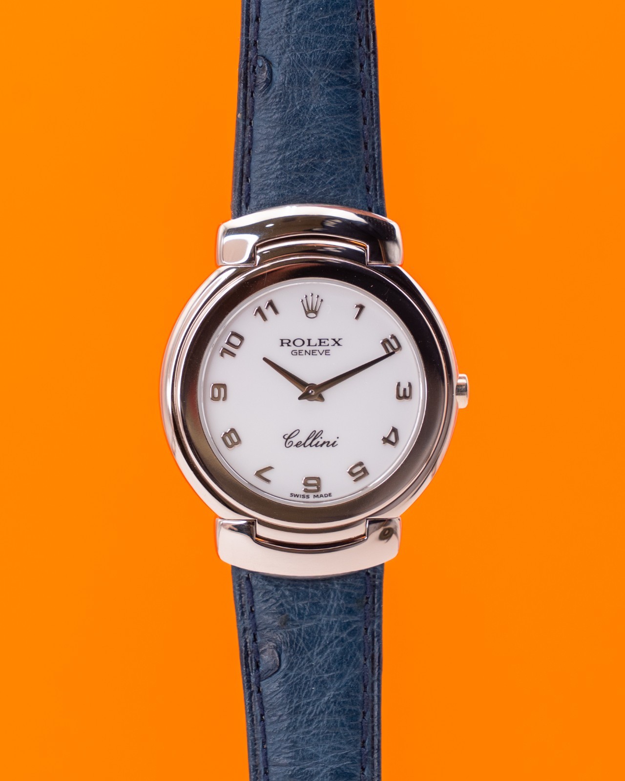 Rolex Cellini 33mm 6622 White Dial Quartz