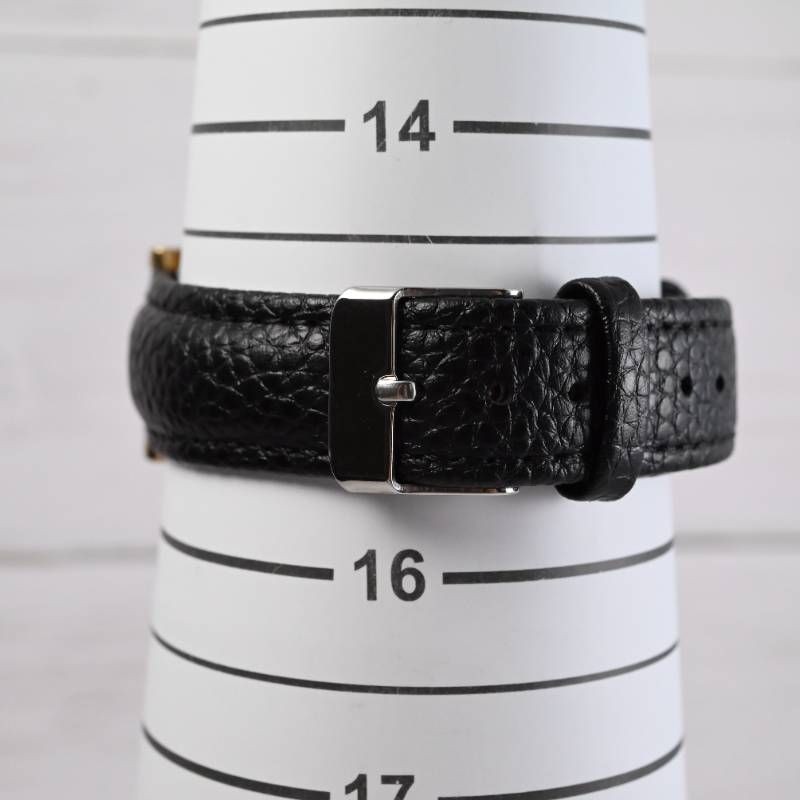 New Belt Replaced MARC BY MARC JACOBS Baker Ladies Watch Gold x Black Dial Small