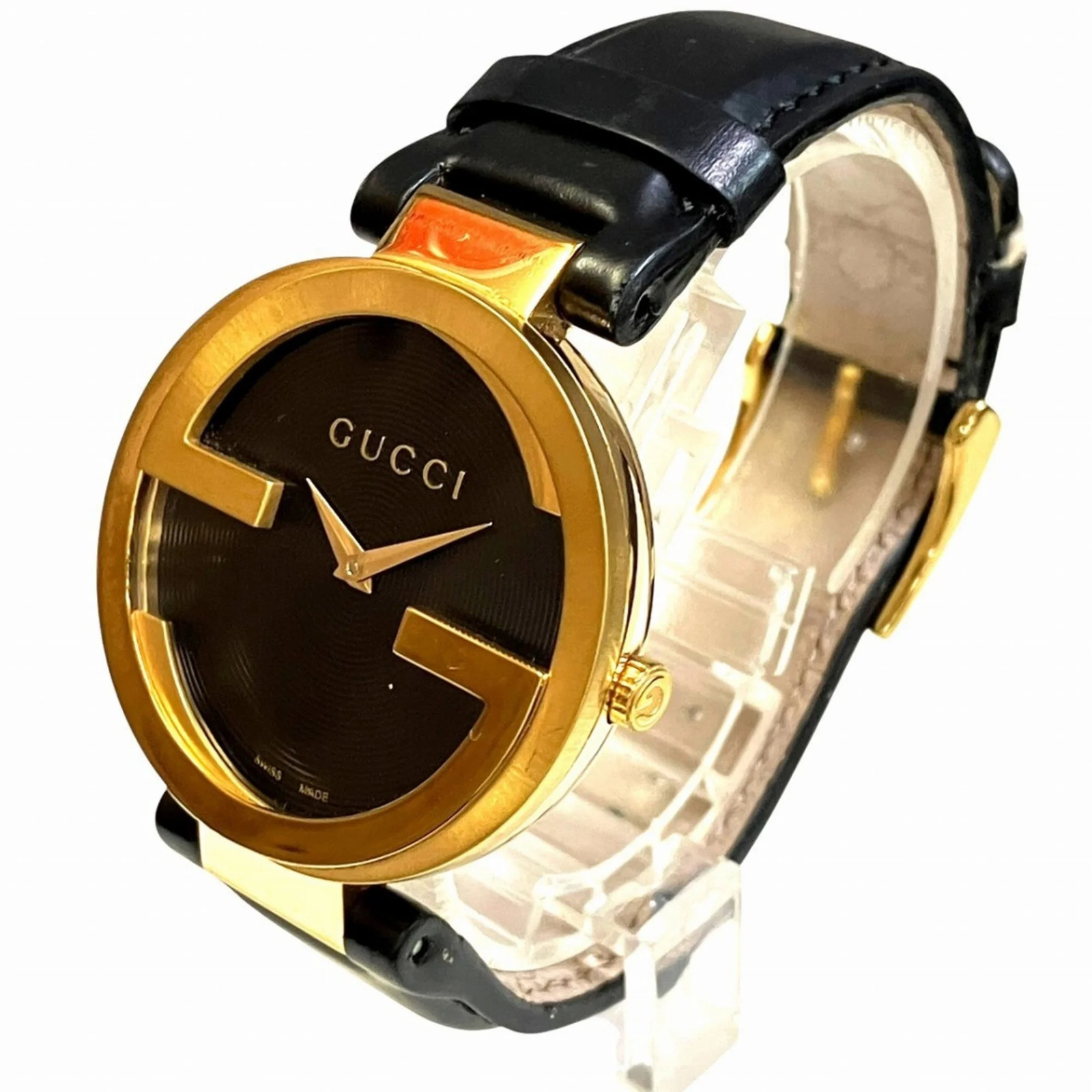 Gucci Interlocking Watch, Total Weight 41.2g, Stainless Steel, Gen… GZl1i307