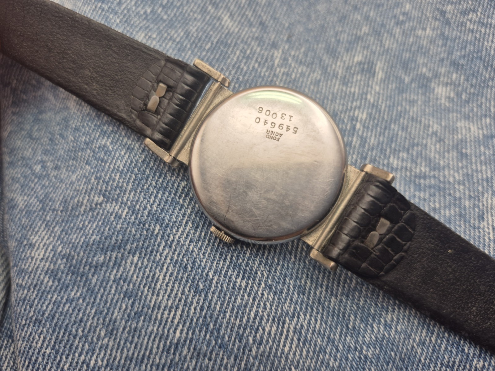 Search First Vintage 40s Tilting Handles Art Deco Vintage Watch