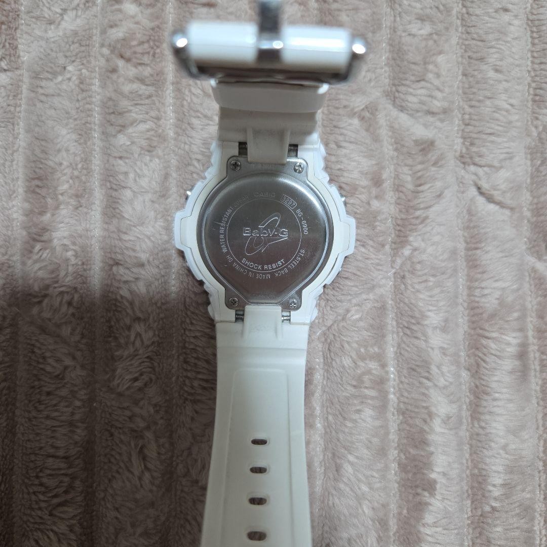 CASIO BABY-G BG 6900 white digital wristwatch