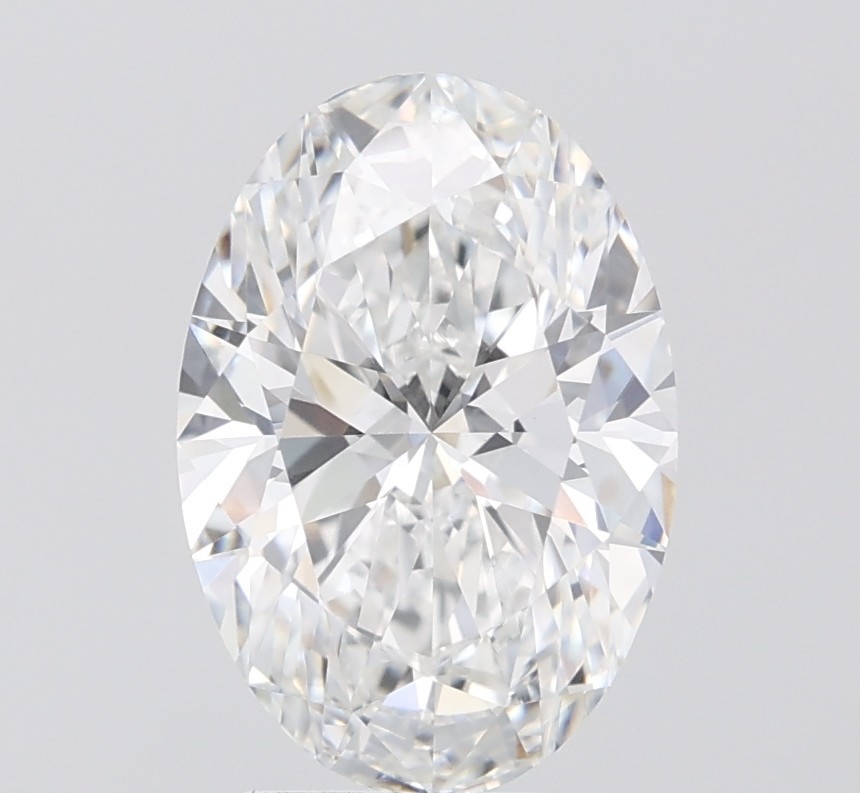 3.03 Ct OVAL Cut IGI Certified Lab Grown CVD Diamond E Color VVS2 Clarity STONE
