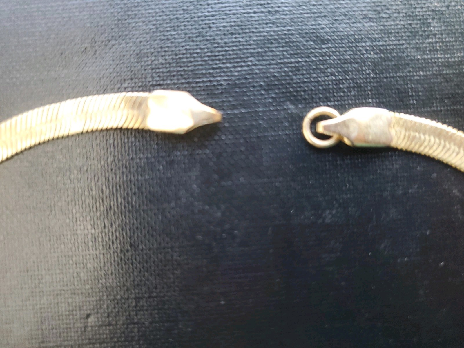18″ GOLD TONE Snake Chain (See Details)