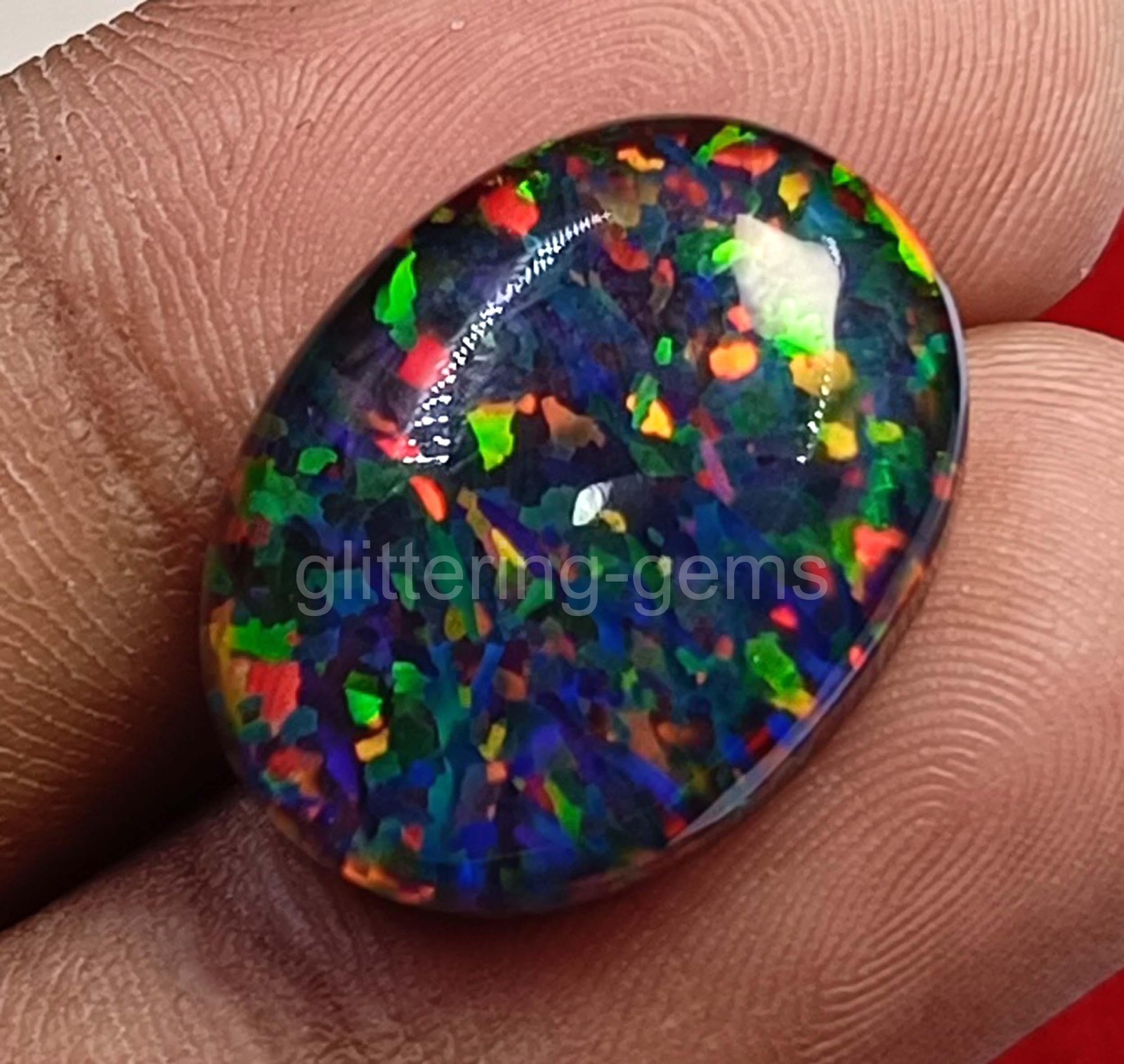 11.00 Ct Natural Fire Opal Oval Cut IGL Certified Australian Loose Gemstone 5DDL
