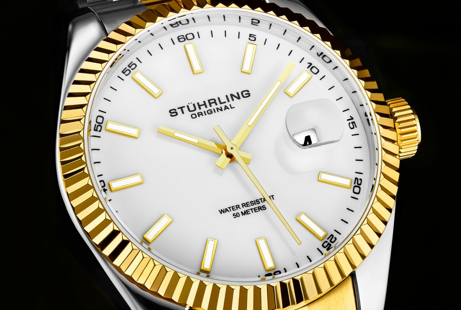Stuhrling Lineage 3935 42mm Classic 9 mm Thin Profile Miyota Quartz Watch