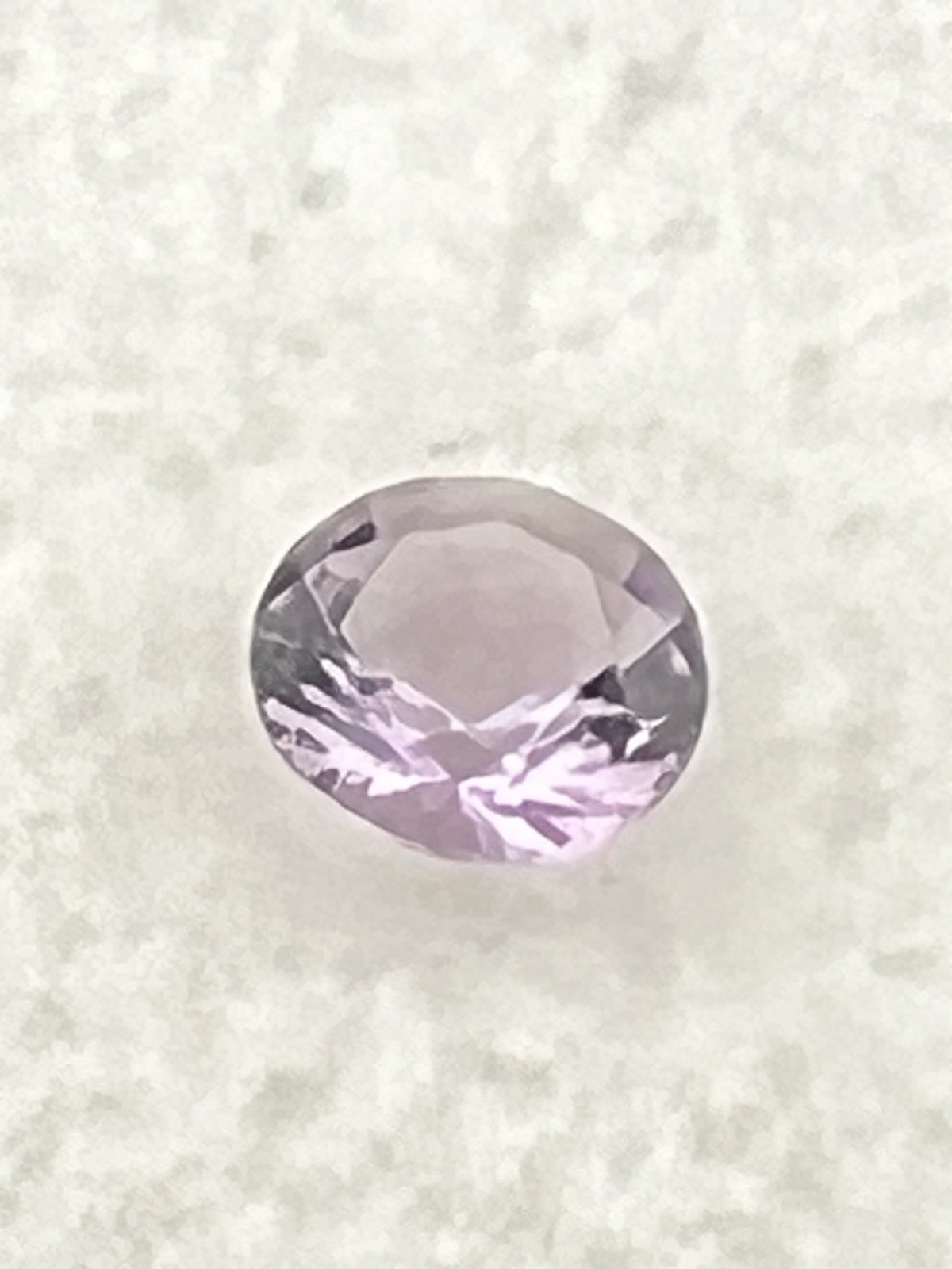 Natural Untreated Brazilian Amethyst Faceted Gemstone Round 4.5mm 0.23 cts