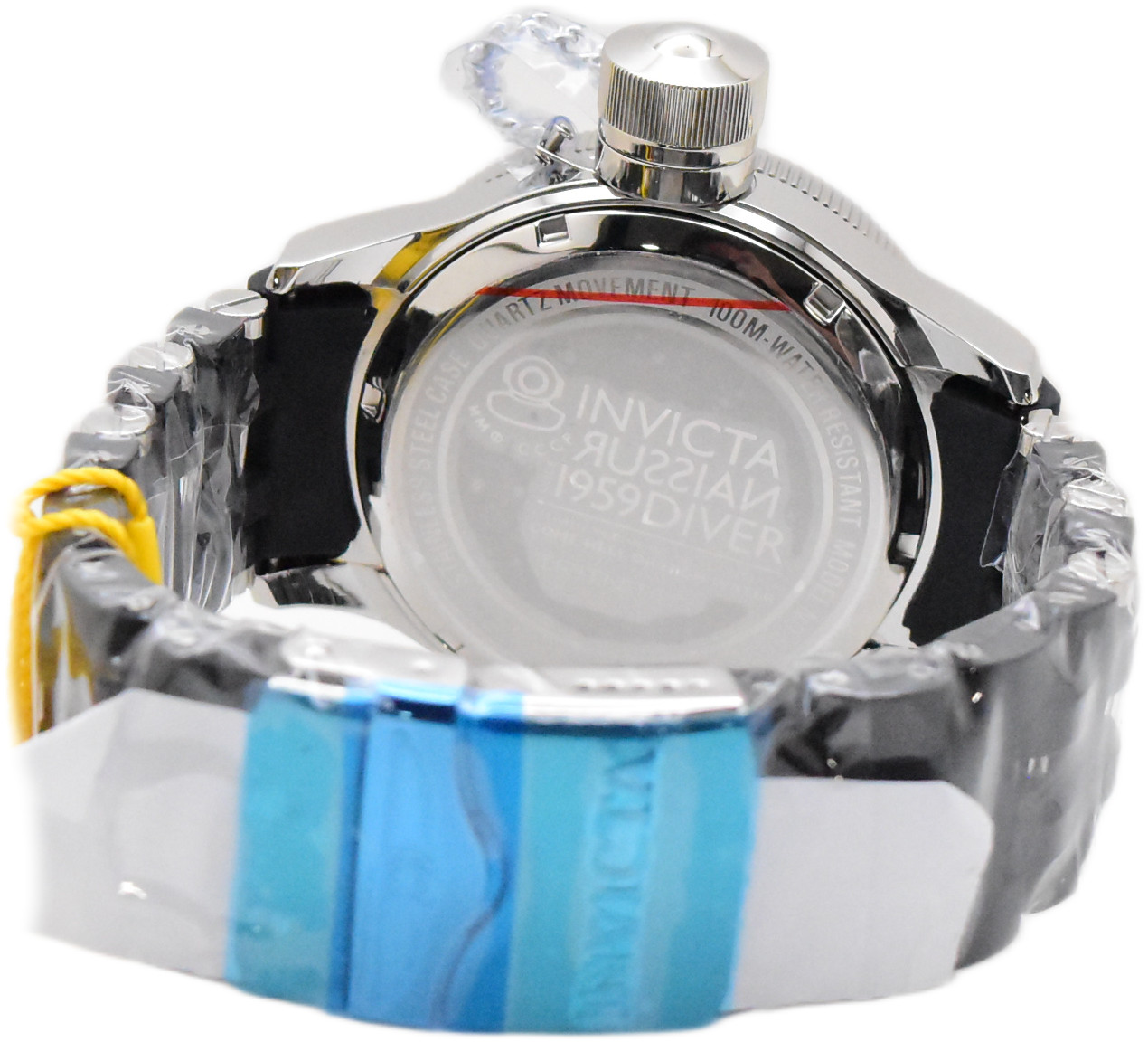 Invicta Russian Diver Sea Spider Men’s 52mm Orange Dial Swiss Quartz Watch 36978
