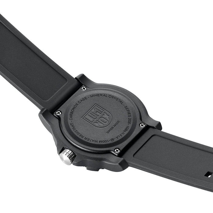 Luminox Manta Ray Men’s Blue Dial Gray Rubber Band Watch – X2.2033
