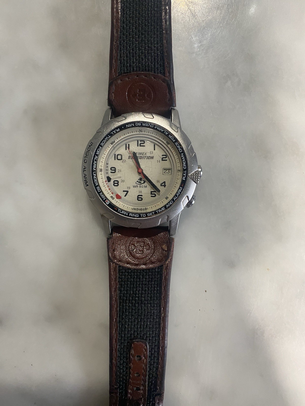 Timex Shenmue Alarm Watch-New Battery-Works/looks good
