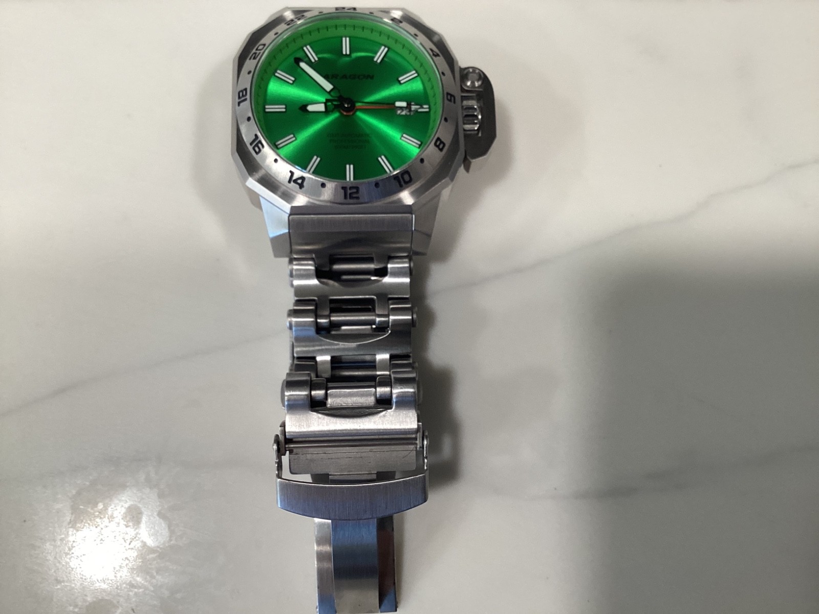 Aragon Millipede Max GMT 42mm Watch Immaculate