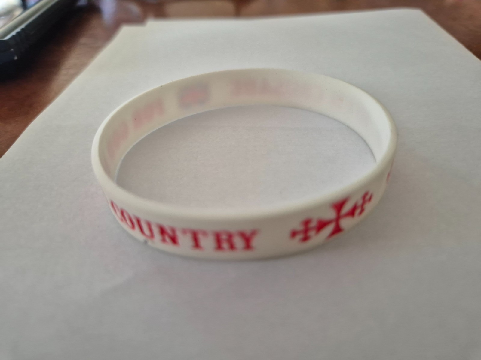 3 X Patriotic FOR GOD AND COUNTRY Bracelet Flag