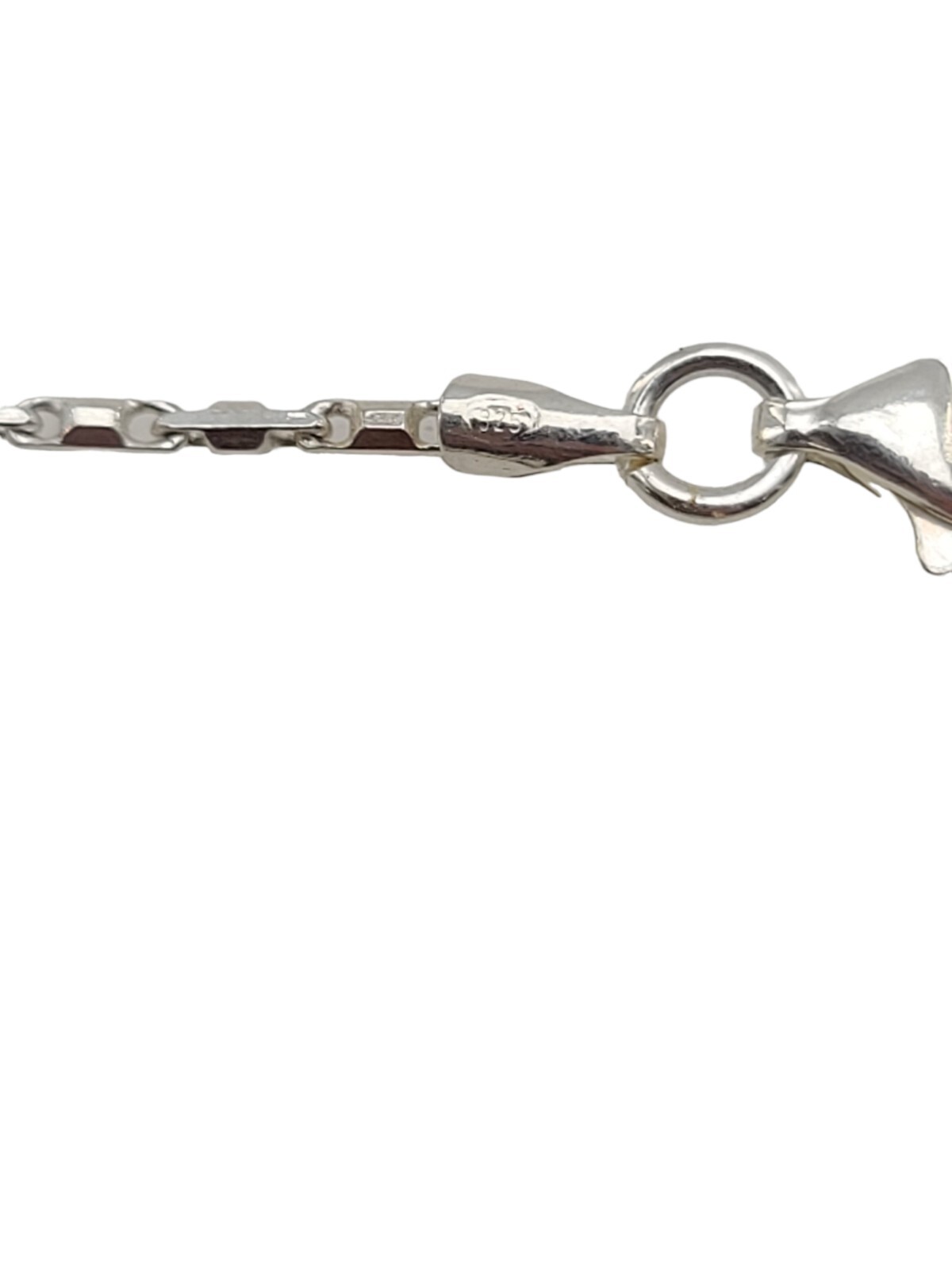 Arrow Bullet 1.2 mm Link 18″ Chain Necklace Solid Real 925 Sterling Silver NEW