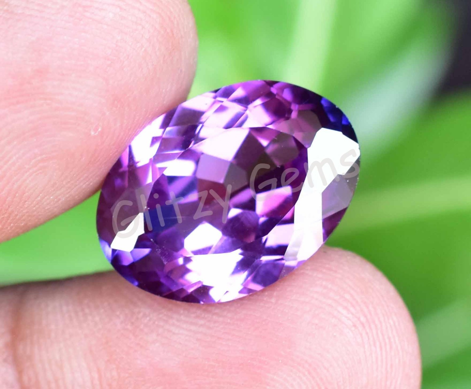 Natural Boysenberry Sapphire 13.50 Ct Oval Certified Flawless Loose Gemstone