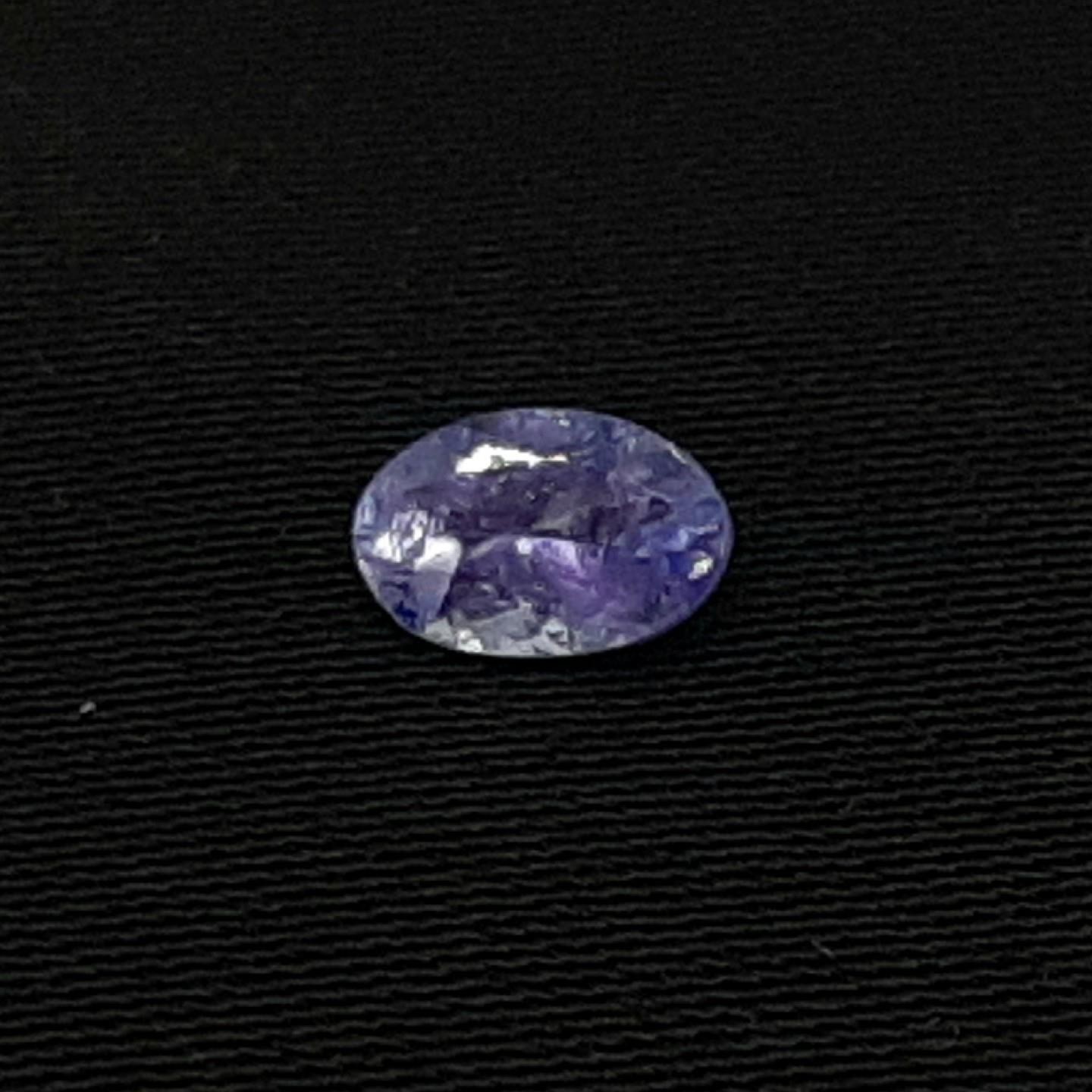 Calibrated .52ctw Tanzanite Oval Shape 6.0 x 4.0 mm Loose Gemstone