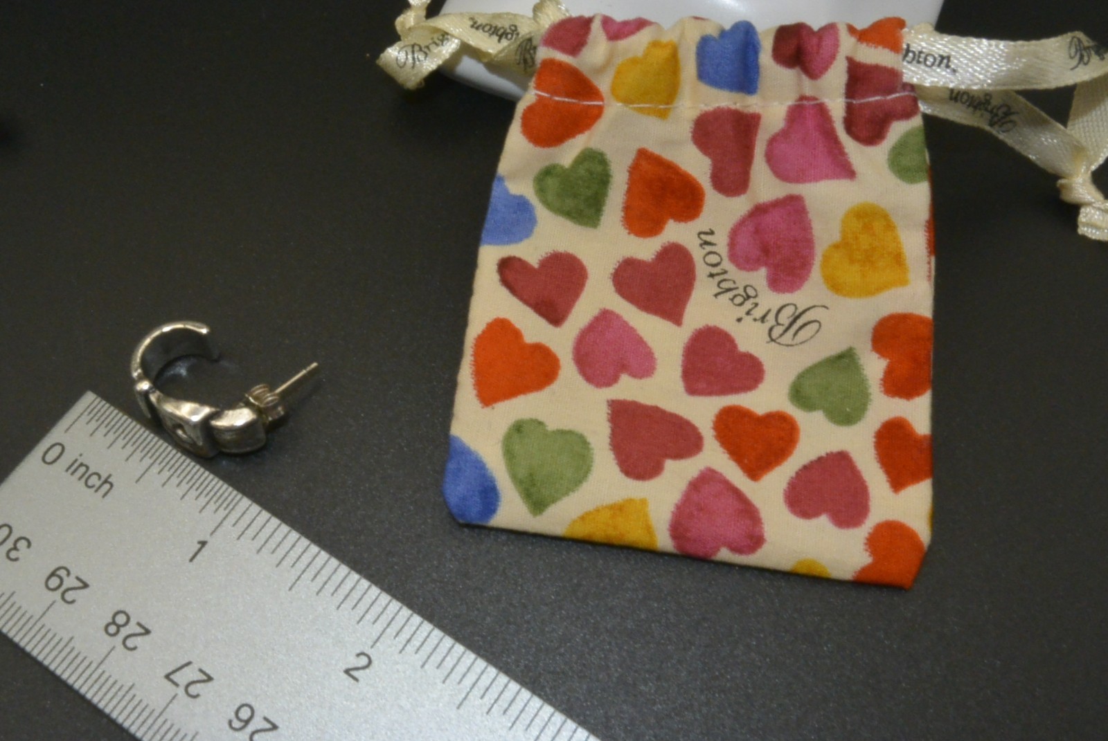 Brighton Belt Buckle Earrings