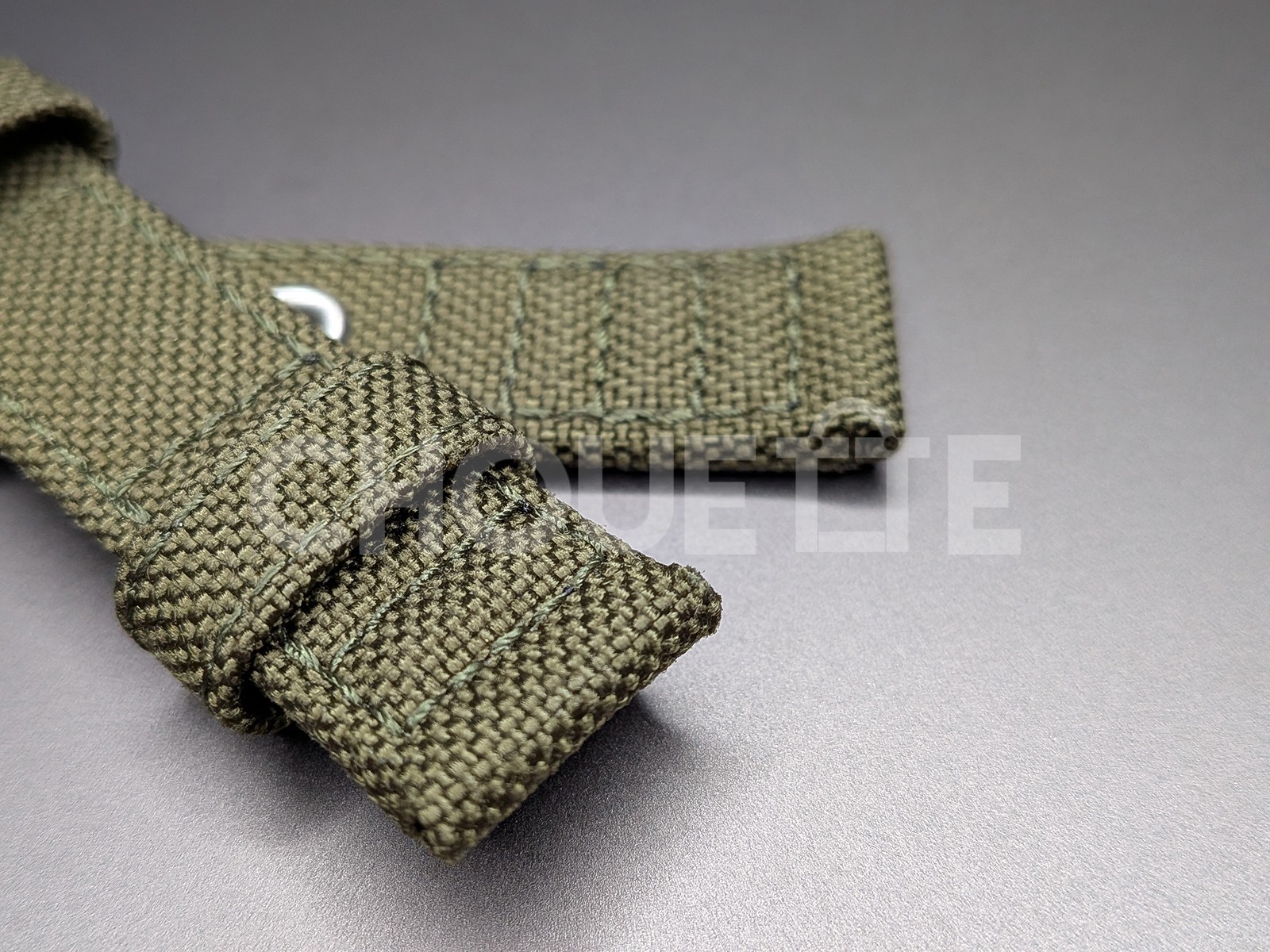 OEM Citizen 18mm Green Canvas Watch Band for Eco-Drive BM8180-03E, E101-S006597