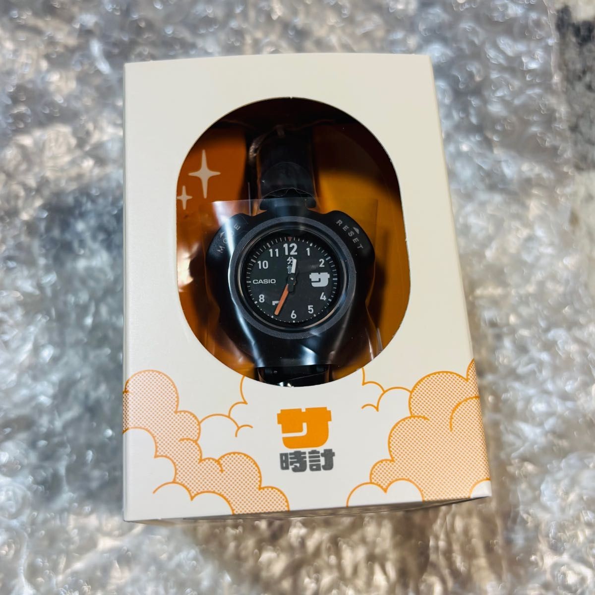 CASIO x Sauna Ikitai SAN-100H-1BJR Sauna Watch Black Japan Domestic Model mint
