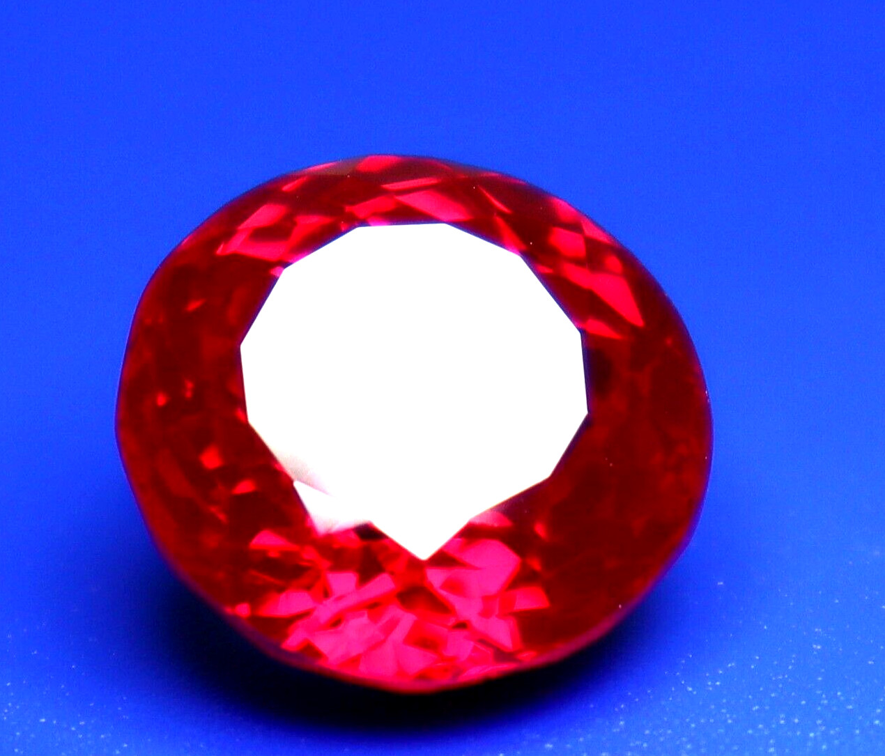 11.70 Ct Red Ruby Round Cut Loose Gemstone Natural Certified