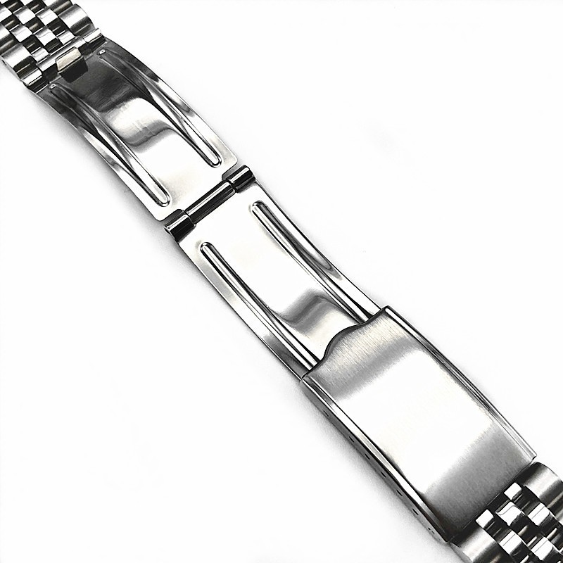 For Seiko 3 Bead Diving Solid Stainless Steel Watch band Strap Arc 18 19 20 21mm
