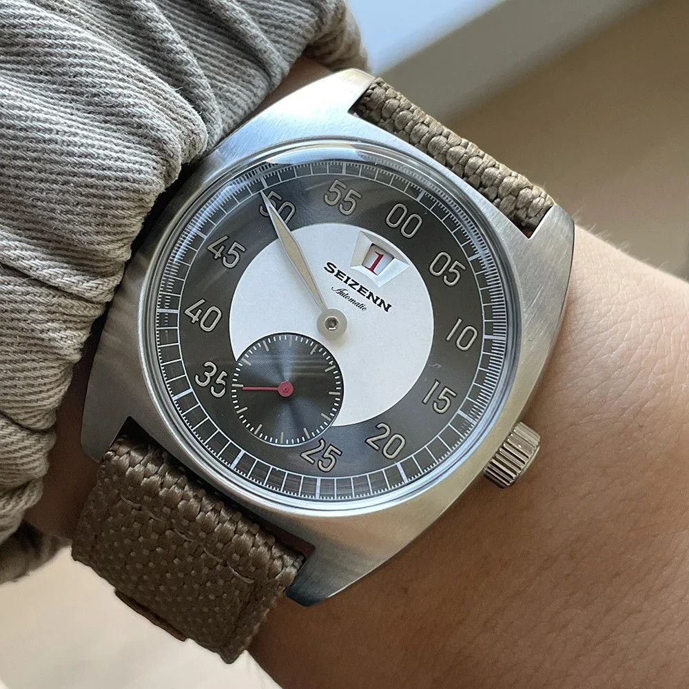Merkur Jump Hour Watch Military Automatic ST17 Mechanical Vintage 38mm Steel Men