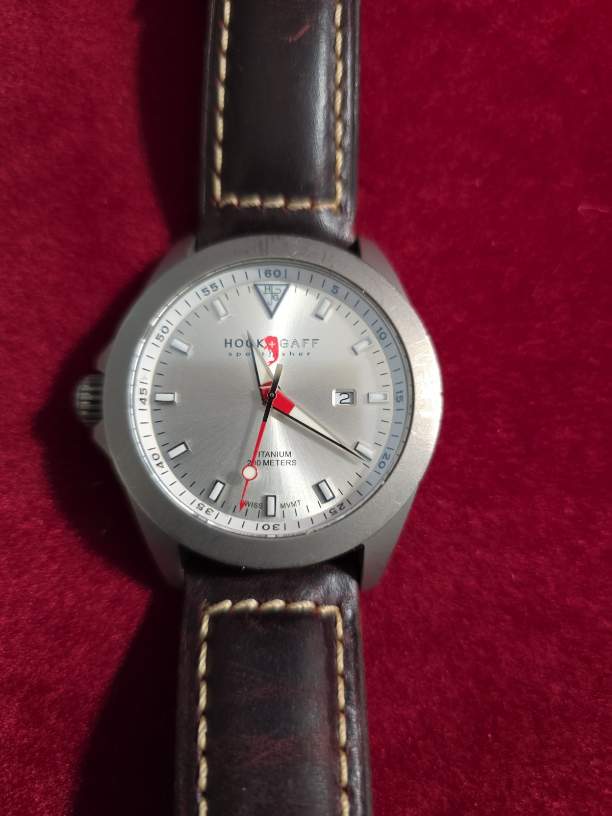 Hook & Gaff Watch Co Sportfisher II Classic 41mm Quartz