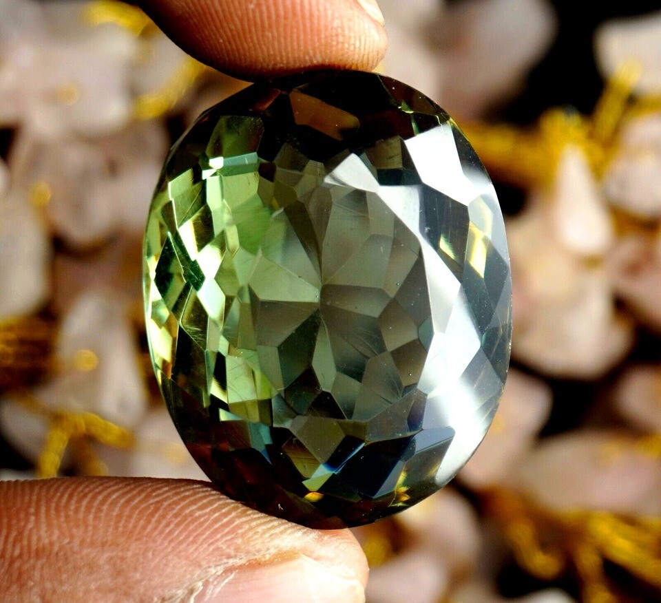 Certified 75 Ct+ Natural Oval Color Change Alexandrite Flawless Loose Gemstone