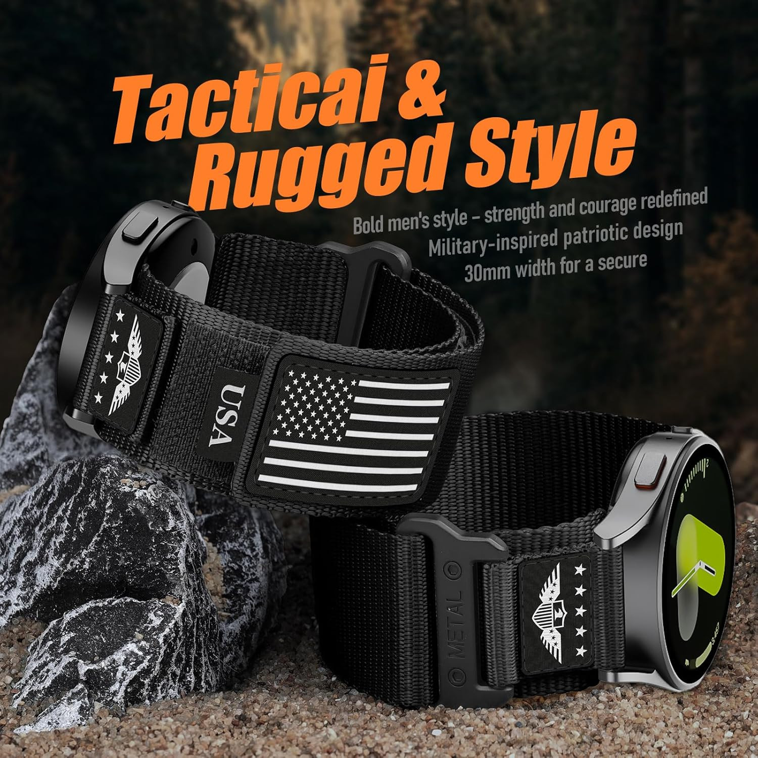 Quick Release Watch Bands for Samsung Galaxy Watch 7 6 5 4 FE Band 44mm 40mm/Wat