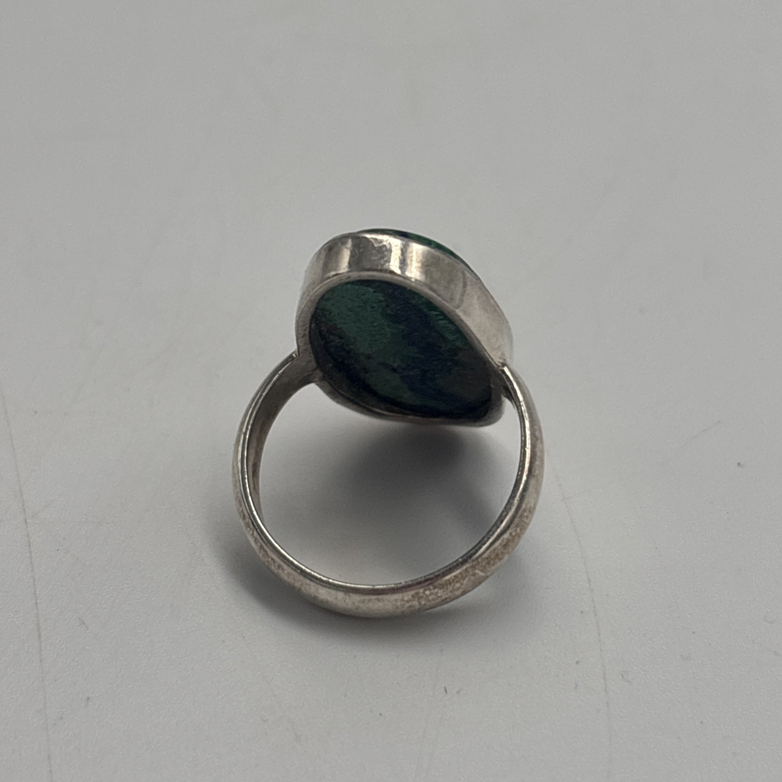 Mexican Azurite-Malachite Ring Sterling Silver 925