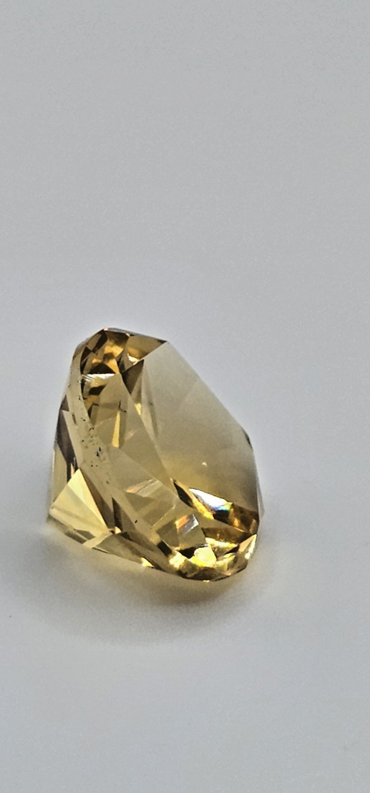 Gorgeous .70 Carat Natural Citrine Round Star Faceted 10.2×6.9mm | Gemstone Box