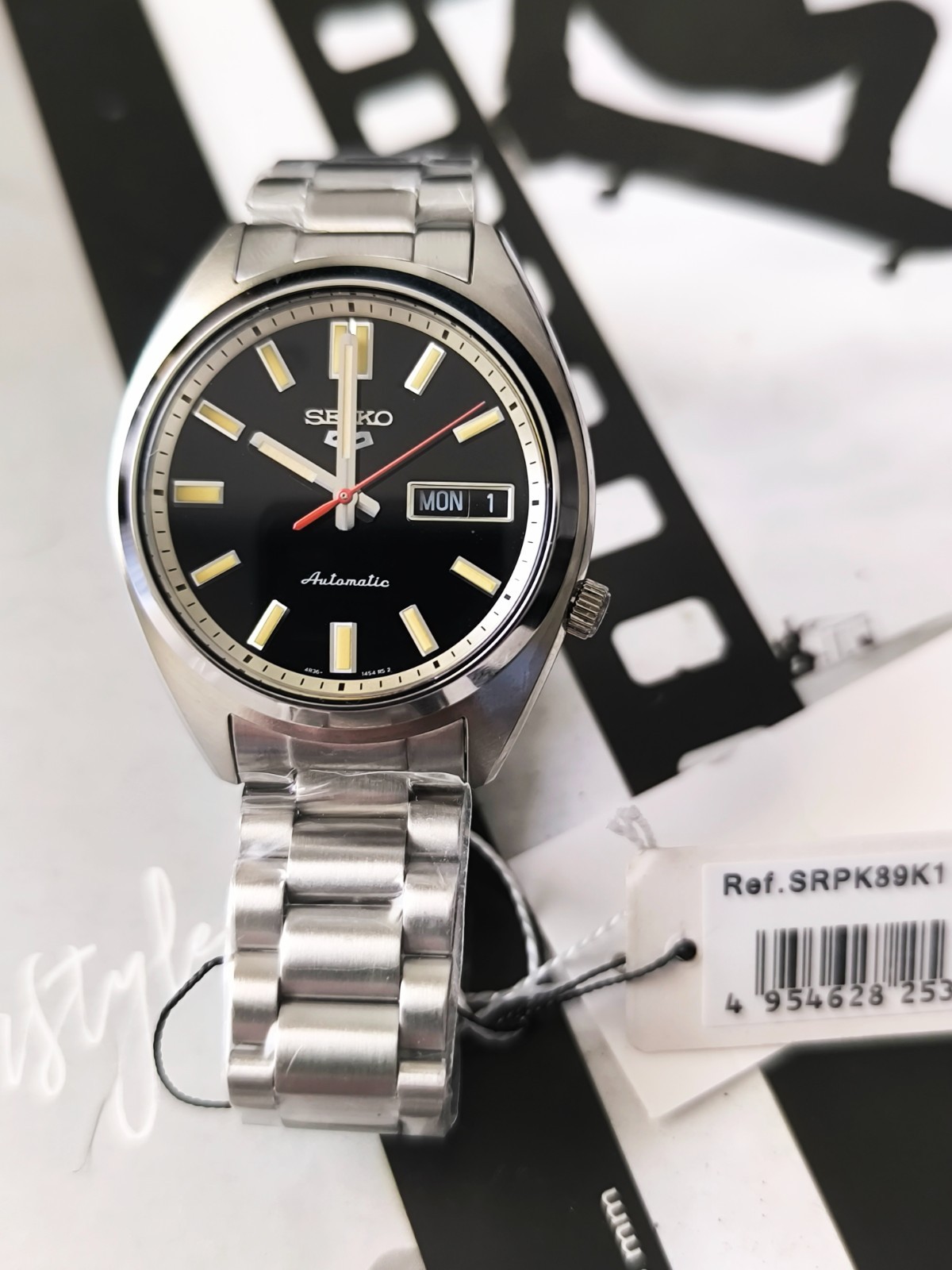 Seiko 5 Sports Asia SNXS series Black Dial SRPK89K1