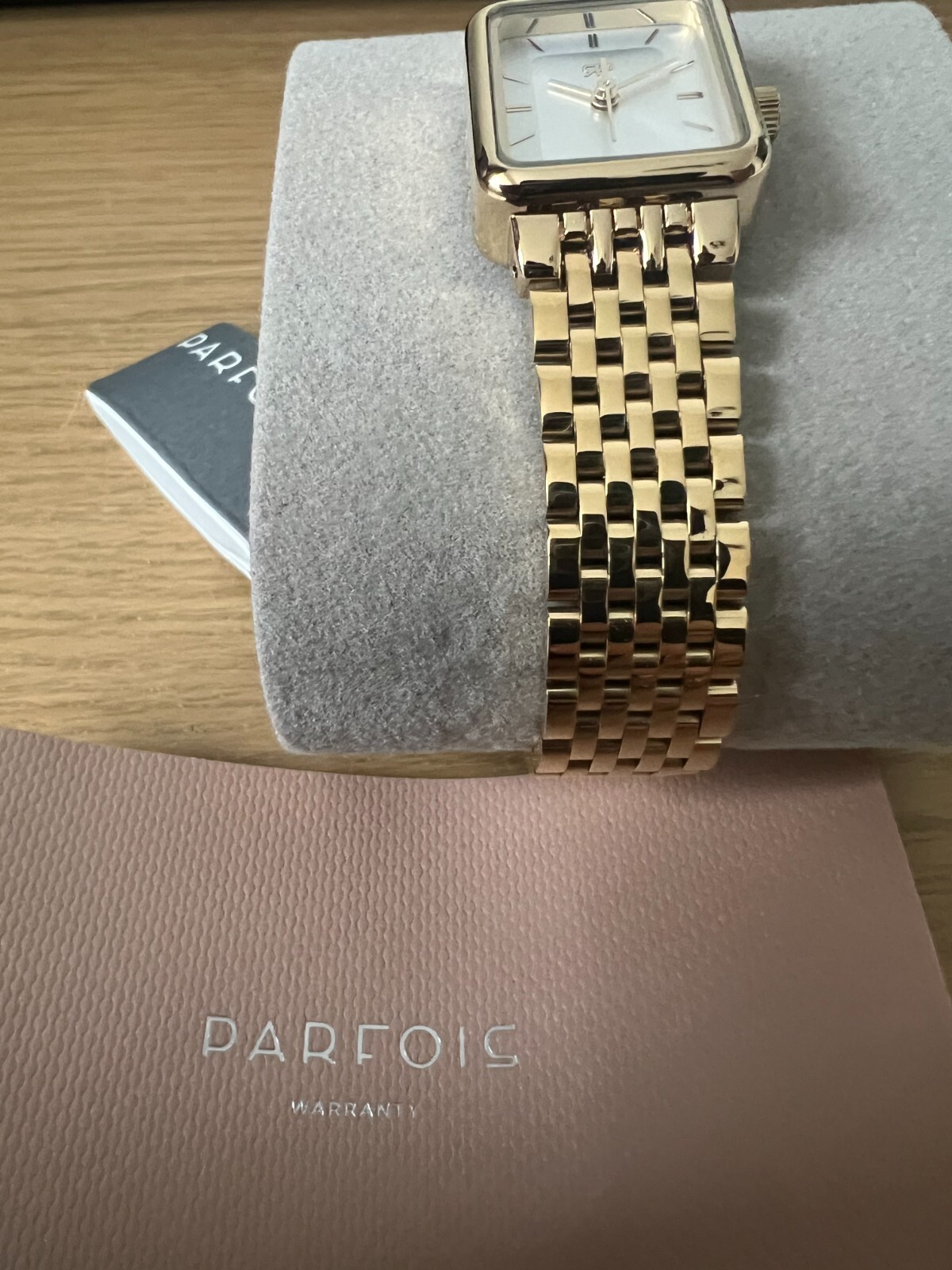 Parfois Ladies Watch With Stainless Steel Wristband