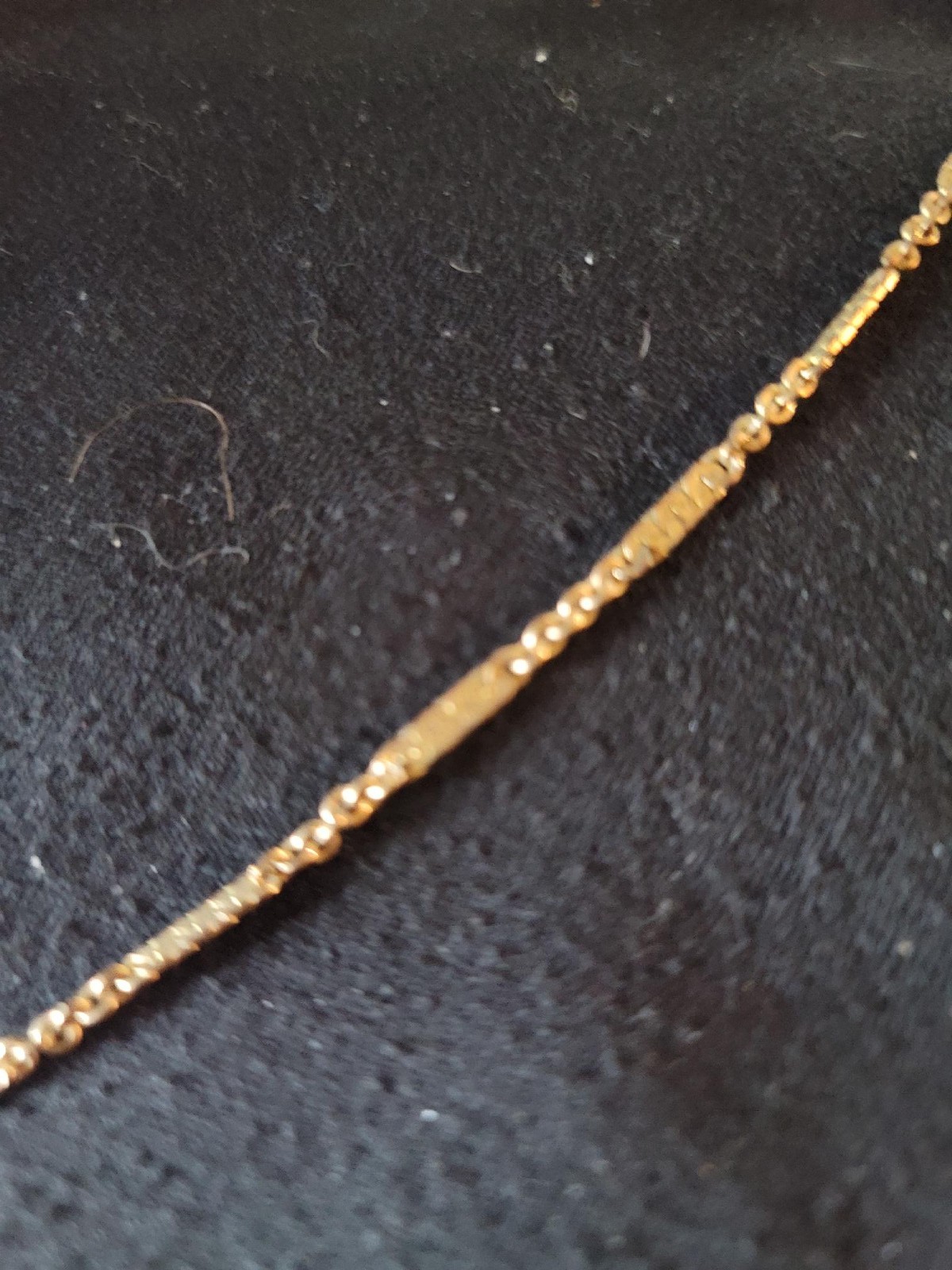 Vintage Elka 35 inch 17 gram 12K gold filled necklace with turquoise beads