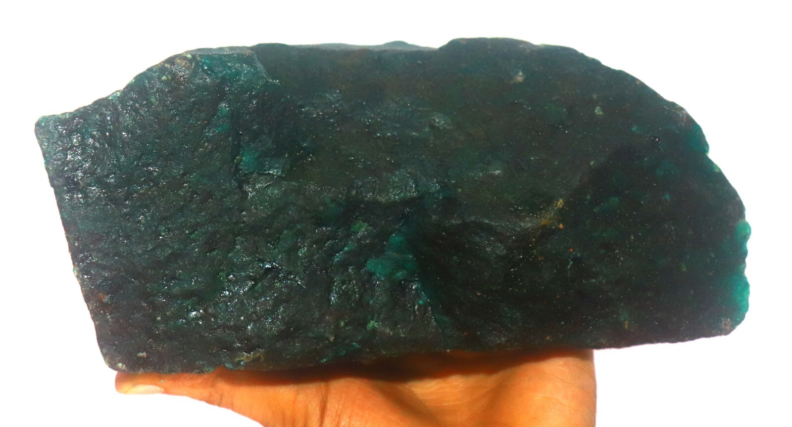 DYED 8000 Ct Certified Colombian Green Emerald Rough Uncut Dyed Gems Huge Rough